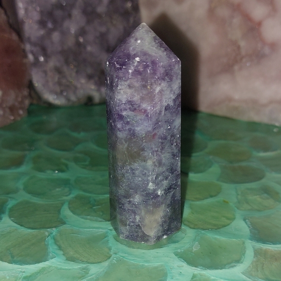 Lepidolite Mini Tower - Picture 3 of 8